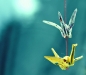 Origami Kraniche 